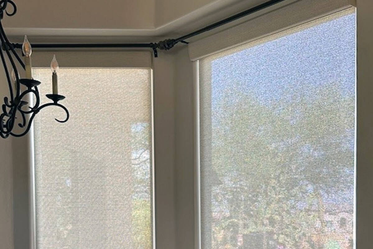 Motorized Window Treatments 1 Roller Shades